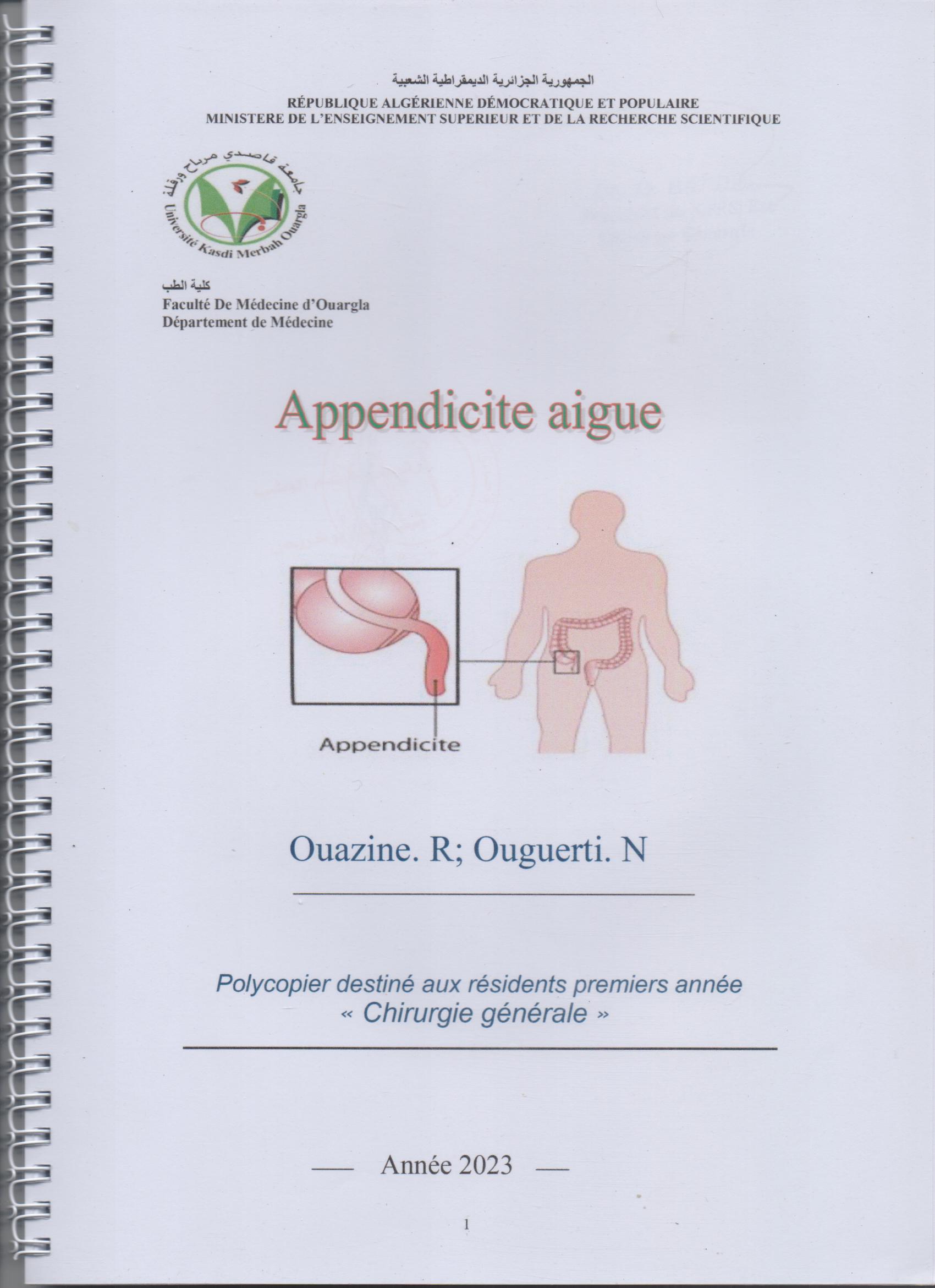 Appendicite aiguë 001